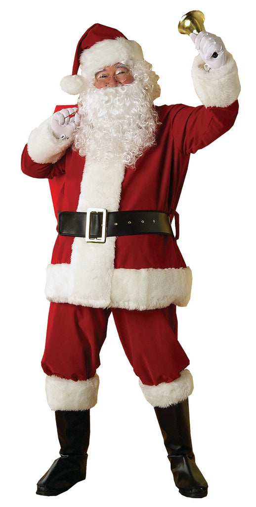 Santa Suit Plush Regal Adult