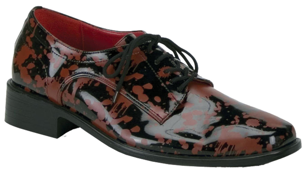 Shoes Blood Splatter Bk Rd Xl