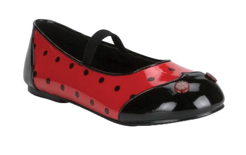 Shoes Ladybug Child Md Bk Rd
