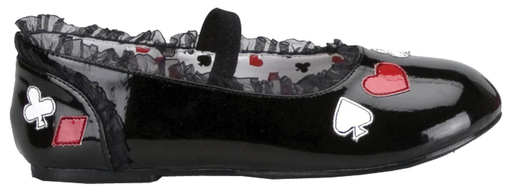 Shoes Alice Child Flat Lg Bk