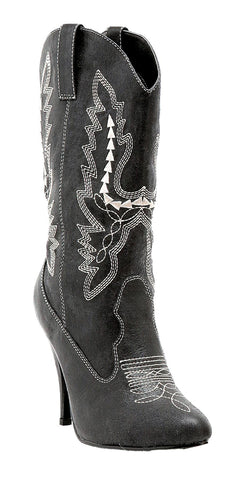 Boots Cowgirl Bk Sz 6