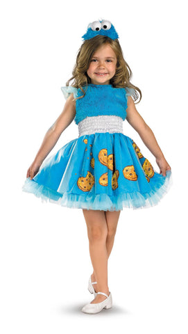 Cookie Monster Frilly 3t-4t