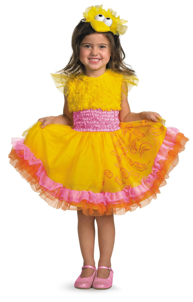 Sesame St Big Bird Frilly 2t