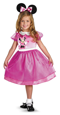 Pink Minnie Mouse Basic 3t-4t