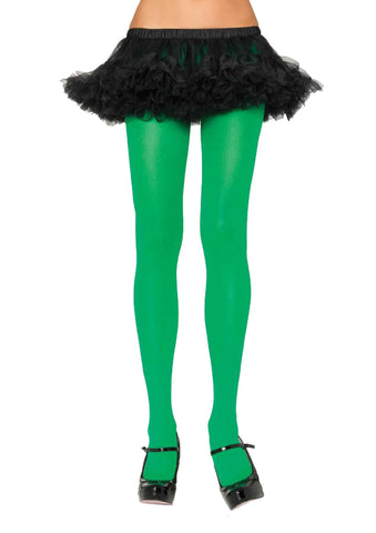Tights Opaque Plus Kelly Green