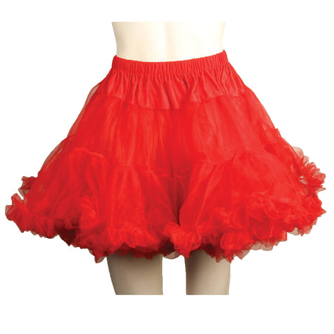 Petticoat Tulle Plus Red