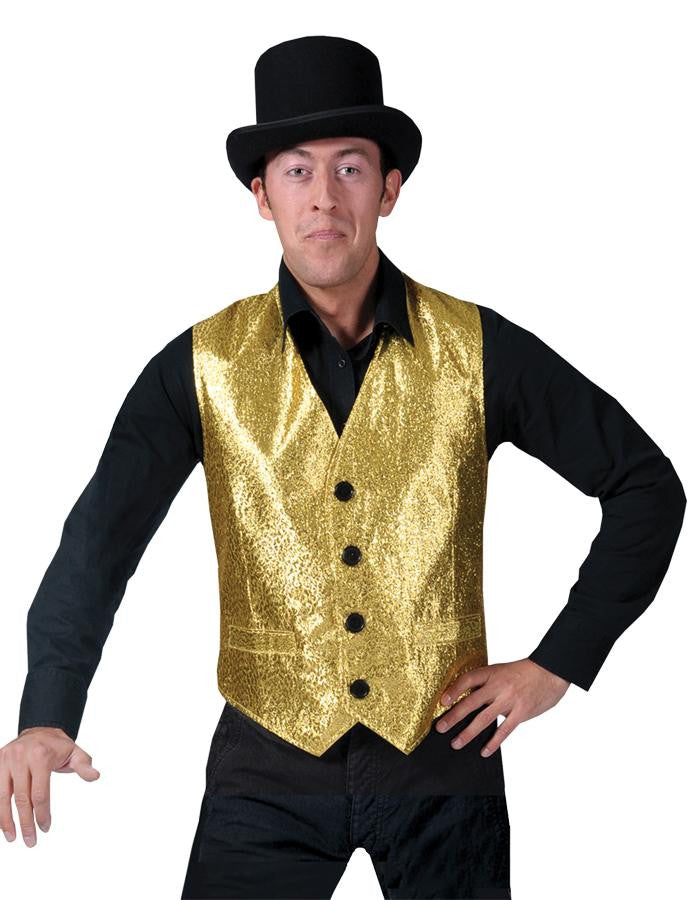 Gold Vest Adult Std