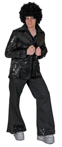 Disco Jacket Black Adult Std