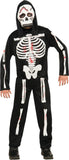 Skeleton Child Costume Large