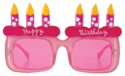 Happy Birthday Cake Glasses