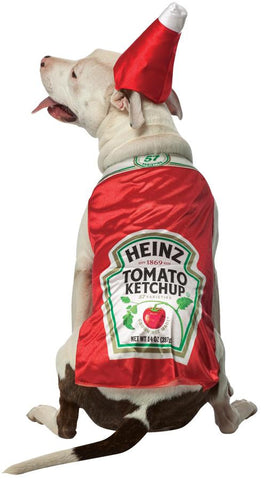 Pet Costume Heinz Ketchup