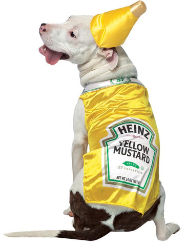 Pet Costume Heinz Mustard