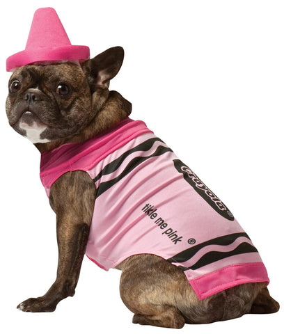 Pet Costume Crayola Pink
