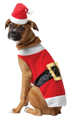 Pet Costume Santa