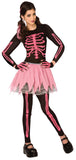Pink Punk Skeleton Adult Lg