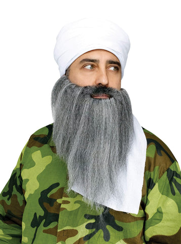 Turban  Beard Instant Costume