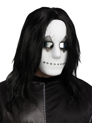 Industrial Mask W-hair Blk-wht