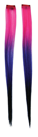 Hair Extension Hot Pink Purple