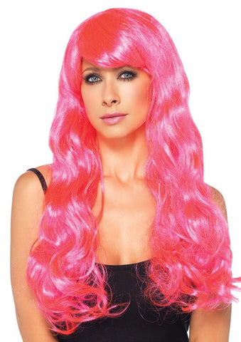 Starbright Wig Neon Pink