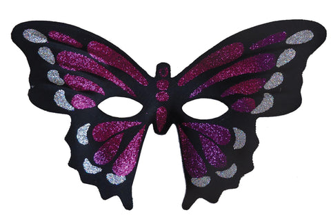 Butterfly Masquerade Mask Purp