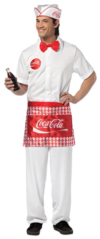 Soda Jerk Costume Adult