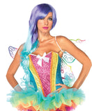 Corset Rainbow Sequin Adult Md