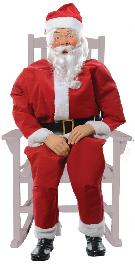 Rocking Chair Santa Boxed