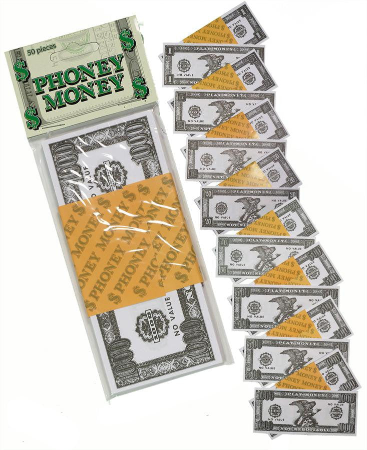 Phoney Money 1000 50-pack