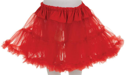Petticoat Tutu Child Skirt Red
