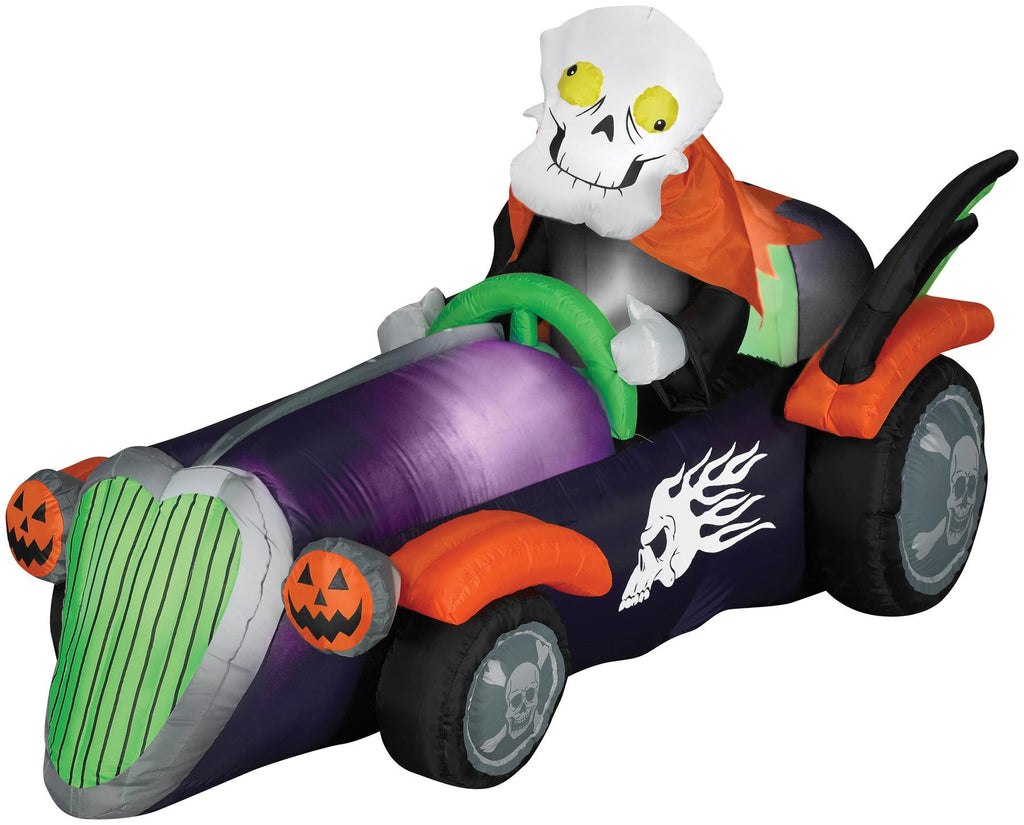 Airblown Skelly Racer 4'
