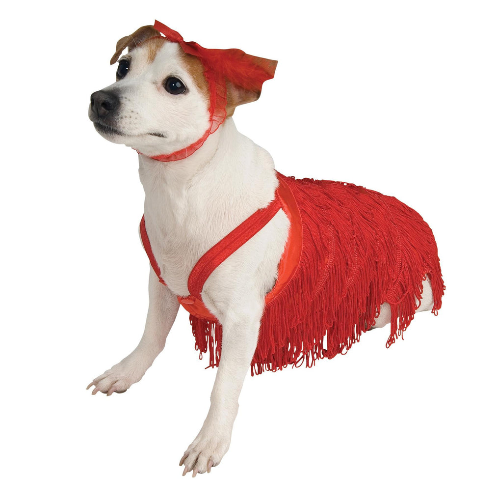 Pet Costume Flapper Large