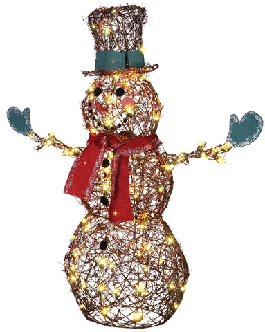 Starry Night Grapevine Snowman