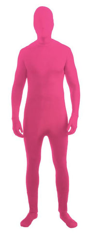 Skin Suit Neon Pink Adult Std