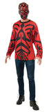 Darth Maul Top Mask Adult Med