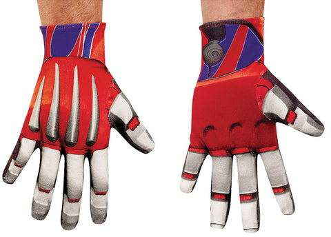Optimus Prime Gloves Adult
