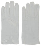 Gloves Cotton W Snap White