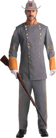 Confederate Officer Adult Xl
