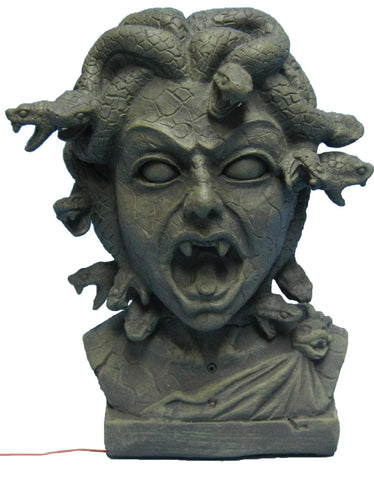 Medusa Bust 11 Inch Animated