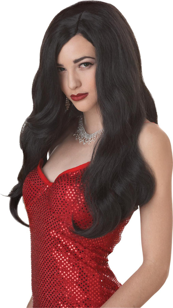 Silver Screen Sinsat Black Wig