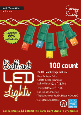 Holiday Lights 100l M5 Mu