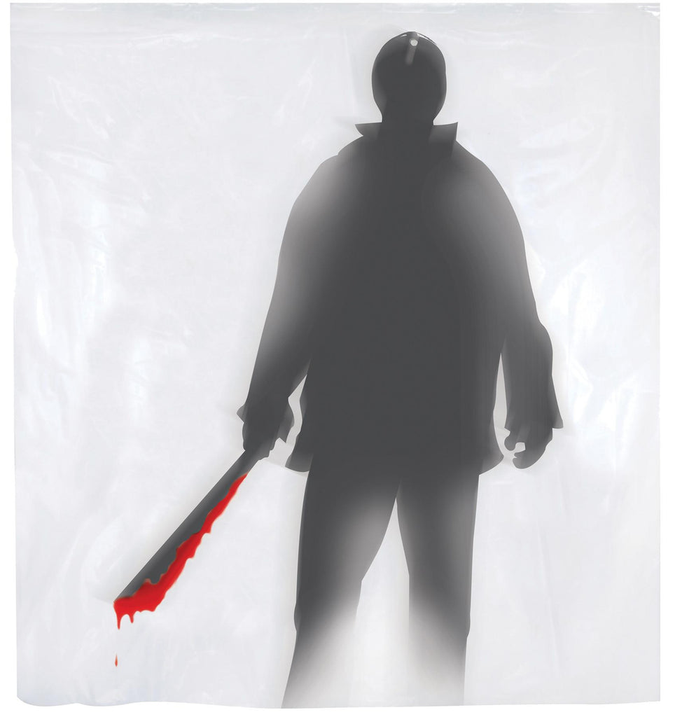 Shower Curtain Machete Killer