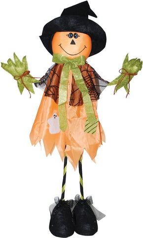 Standing Scarecrw Pumpkin 28in