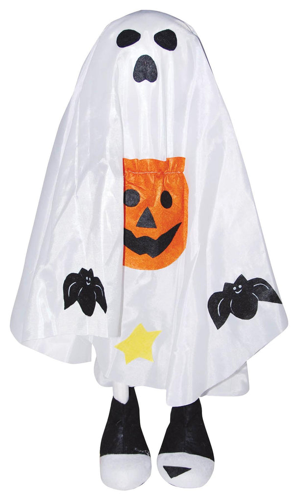 Standing Hallowen Greetr White