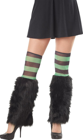 Kit Leg Furries Stripe Grn-blk