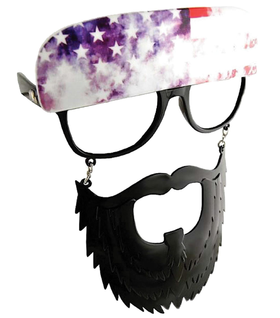 Sunstache Blk Beard Cl