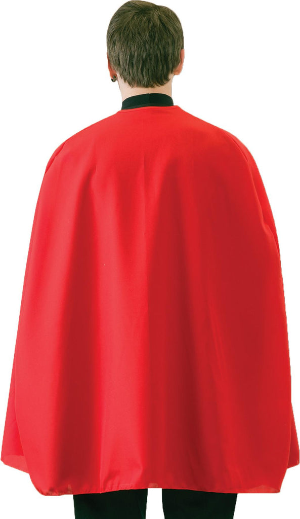 Red Superhero Cape Adult 36in