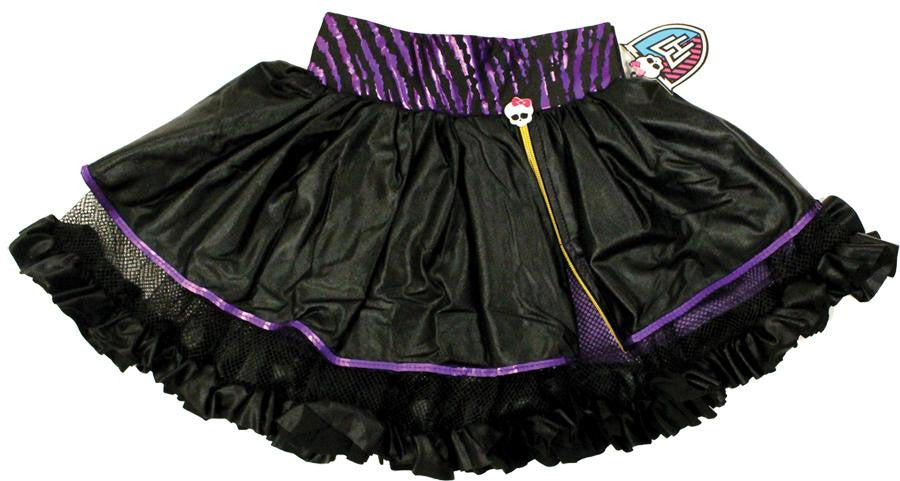 Mh Pettiskirt Blk & Purple