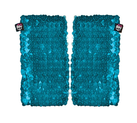 Mh Arm Warmer Blue Sequin Chld