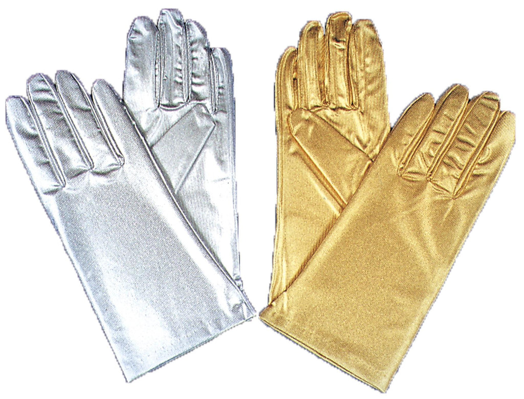 Gloves Silver Adult Small