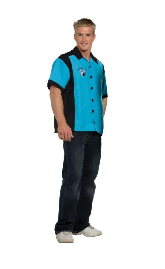 Bowling Shirt Turquoise Xxl